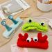 FRIUSATE 3 Pieces Face Wash Headband Spa Headband Facial Makeup Head Band Snail Frog Crab Headband Coral Fleece Headband for Face Washing - Buy Online on GoSupps.com