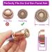 Upgrade Generation 2 Facial Hair Remover Replacement Heads - 2 Count 18K Gold-Plated Rose Gold for Finishing Touch Flawless Gen 2 Hair Remover - As Seen On TV - Buy Online on GoSupps.com