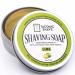 Taconic Shave Barbershop Quality Lime Shaving Soap - Moisturizing Soap for Men & Women - Suitable for All Skin Types - Buy Online on GoSupps.com