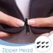 6-Piece Zipper Replacement & Repair Set | Removable Metal Zipper Pulls for Wallets Clothes Jeans Suitcases & Luggage - Shop Internationally! - Buy Online on GoSupps.com