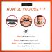 Smile Sciences Gel Infused Charcoal Whitening Strips - Remove Stains at Home - Safe & Effective Teeth Treatment (14 Strips) - Buy Online on GoSupps.com
