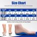 Topsole Orthopedic Insoles for Plantar Fasciitis & Flat Feet | Cushioning Shoe Inserts for Men & Women | Size 37-38 EU (24cm) - T107B Blue - Buy Online on GoSupps.com