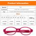 Enzodate No-Screw Monoblock Glasses for Kids 1-2Y | Safe & Comfortable Eyewear with Belt & Cord - Buy Online on GoSupps.com
