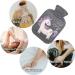 Naanle Unicorn Hot Water Bottle - 2L Transparent Bed Warmer for Pain Relief & Cold Therapy | Ideal for Hands & Feet - Buy Online on GoSupps.com