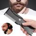 Fybida Beard Shaping Tool Beard Shaping Template for Men Twisted Beard Styling Tool for Trimming Hairline Neck Goatee - Buy Online on GoSupps.com