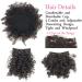 Afro Puff Drawstring Ponytail with 2 Bangs Afro High Puff Bun with Spring Curl Bangs and Afro Puff Bangs Clip in Hairpieces Pineapple Updo Ponytail with Bangs(2#) 1 ponytail+ 2 bangs #2 - Buy Online on GoSupps.com