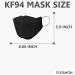 Premium 3D KF94 Face Masks - (Pack of 10) Black & White Combo Set | 4-Layer Filters | Made in Korea - International Shipping - Buy Online on GoSupps.com