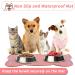 Cat Food Mat Non Slip Cat Dog Bowl Mat Silicone Cat Dog Feeding Mat Stop Food Water Spills Pet Food Mat Waterproof Cat Dog Mat for Floors (44 * 25.5CM Pink) - Buy Online on GoSupps.com