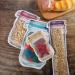 BKpearl 40 Pcs Mason Jar Bottles Bags Portable Food Storage Bag Snack Ziplock Bags Reusable Airtight Seal Storage Bags Leakproof Food Saver Bags for Travel Camping Picnic - Buy Online on GoSupps.com