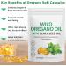 Oil of Oregano with Black Seed Oil 6000mg Oregano Oil Capsules Organic of Oregano Supplement Capsules Natural Antioxidants Non-GMO Gluten Free 120 Softgels 120 Count (Pack of 1) - Buy Online on GoSupps.com