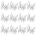 DEEKA 12 PCS 3D Moving Butterfly Hair Clips - Silver Butterfly Hair Accessories for Women and Girls - Buy Online on GoSupps.com