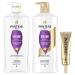 Pantene Shampoo, Conditioner and Hair Treatment Set, Volume & Body for Fine Hair, Safe for Color-Treated Hair NEW Version