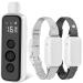 Bousnic Dog Shock Collar for 2 Dogs - ( 8-120lbs) Waterproof Rechargeable Electric Dog Training Collar with Remote for Small Medium Large Dogs with Beep Vibration Safe Shock Modes Grey