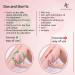 ADMORA Crystal Hair Remover - Nano Crystal Exfoliation Tool for Painless Hair Removal, Men & Women - Fast, Easy & Gentle Stone for Silky Smooth Skin - Pink - Buy Online on GoSupps.com