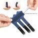 Finger Splint 4 Pcs Adjustable Trigger Finger Support Brace for Men and Women All Fingers (Blue) - Buy Online on GoSupps.com