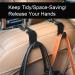 Anyuan Boy 6-Pack Car Hooks | AutoKKEN Car Seat Organizer & Handbag Storage Solution - Buy Online on GoSupps.com
