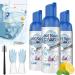 Yugou Foam Drain Cleaner Professional Foam Drain Cleaner Get Out Foaming Drain Cleaner Yugou Drain Cleaner for Kitchen Drain Sinks Tubs Quick Foaming (3Pcs)