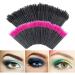200PCS Disposable Eyelash Brushes Mascara Wands Makeup Applicator Set (Black Rosy) Eyelash brush - Buy Online on GoSupps.com