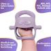 Mochi Baby Bei ring BPA-Free Silicone Teether | Premium Quality for Safe Chewing - Buy Online on GoSupps.com