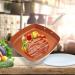 LAKEINX Pan Square Pan with Ceramic Frying Pan Oven Dishwasher Chef Square Fry Pan - Buy Online on GoSupps.com