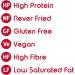Novo Nutrition | Protein Pops | Healthy Savoury Snack with High Protein Low Sugar and High Fibre | Pack of 6 x 45g (Barbecue) - Buy Online on GoSupps.com