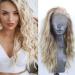 Hair Washing Caps for Adults Hair Ladies Wig Fancy Dress Party Cosplay Hairpieces Curly Wavy Blonde Wig V Show Store Hair Gold One Size - Buy Online on GoSupps.com