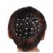 Durable Rhinestone Hair Network Bun - Elastic Black Duttnetz for Ballet Dance Gymnastics & More - Buy Online on GoSupps.com