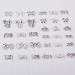 JERCLITY 33 Pcs Silver Alloy Bow Nail Charms - Iridescent Rhinestone & Pearl Nail Art Studs for Women & Girls - Buy Online on GoSupps.com