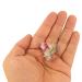 Carede Mini Floral Printed No-Slip Grip Hair Claw Clips for Girls & Women - Pack of 12 - Buy Online on GoSupps.com