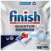 Finish Quantum Infinity Shine dishwasher tabs - dishwasher flush for deep cleaning fatty soldering and shine - gigapack with 2x83 tabs unfounded 166 pieces (1 Pack)