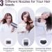PRETFY Portable Hair Dryer 1875W - Professional Ionic Blow Dryer with Diffuser Lightweight & Low Noise Perfect for Home & Travel (Gray - Buy Online on GoSupps.com