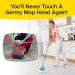 Hurricane Spin Mop by BulbHead As Seen On TV Mop & Bucket System | Super-Absorbent Microfiber Head, Reaches Anywhere, Spin Away Germs & Dirt - Buy Online on GoSupps.com
