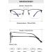 Lanomi Photochrome Reading Glasses - Lightweight Titanium Half-Frame Sunglasses with Blue Light Filter & UV400 Protection for Men & Women - Black 3.0 Dioptria - Buy Online on GoSupps.com