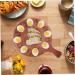 FELTECHELECTR Deviled Egg Tray Wooden Tray Mustard Deviled Eggs Container Kitchen Dish Kitchen Utensils Solid Wood - Buy Online on GoSupps.com