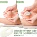 Noverlife 54PCS Oval Shaped Felt Callus Protective Foot Pads - Pain Relief Cushions for Corns, Toes, and Metatarsal - Adhesive Self-Stick Blister Pads - Breathable Foot Care Solution - Buy Online on GoSupps.com
