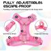 Supet Escape Proof Kitten Harness & Lead Set | Adjustable Vest with Reflective Strips | Universal for Cats/Puppies | Pink - S Small - Buy Online on GoSupps.com
