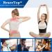 BRACETOP Back Straight Wood Posture Corrector - Breathable Back Support Strap for Men & Women | XL Back Pain Relief - Buy Online on GoSupps.com