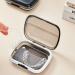 Halter Holder Case for Retainers | Prosthesis Case with Tools | Small Transparent Black Etui for Cleaning Invisible Dentures | Eco-Friendly Teksome Design - Buy Online on GoSupps.com