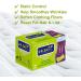 Dr. Eeasy Lavender Dryer Cloths for Sensitive Skin | 160 ct 100% Rayon Fabric Softener Sheets | Eco-Friendly Laundry Essential - Buy Online on GoSupps.com