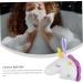 Housoutil Unicorn Bath Unicorn Mesh Shower Balls Baby Cleaning Toys Bath Toys for Kids Bath Sponge Kids Baby Loofah Bath Sponge Bath Mesh Ball Pouf Pillow Bubble Net Travel Cartoon White - Buy Online on GoSupps.com