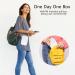 7 Day 2 Times a Day Weekly Pill Organizer with Zipper Bag - BPA Free AM PM Travel Dispenser for Medication, Vitamins - Silver - Buy Online on GoSupps.com