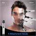 Nose Hair Trimmer - Hygienic Grooming Tool with Rinseable & Interchangeable Heads for Nose Ears Eyebrows & Neckline - Shop Internationally - Buy Online on GoSupps.com