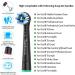 Toptheway Replacement Toothbrush Heads Compatible with Oral B Braun - 16 Pack, Black - Buy Online on GoSupps.com