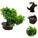 Zerodeko Artificial Pine Potted Plant Mini Fake Potted Plant Office - Buy Online on GoSupps.com