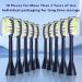10 Pack Compatible Philips One Series Sonicare Replacement Brush Heads - Midnight Navy Blue for HY1100 HY1200 BD100/AZ Electric Toothbrush - Buy Online on GoSupps.com