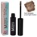 Mommy Makeup Brow Tint with Microfibers - Long Lasting Eyebrow Gel, Cool Brunette Shade - Paraben-Free, Talc-Free, PETA Certified - Made in USA - Buy Online on GoSupps.com