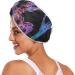 Skull Wave Hand Hair Towel 2 Pack - Super Absorbent Quick Dry Hair Turbans for Women & Girls - Buy Online on GoSupps.com