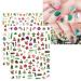 Summer Ocean Nail Art Stickers - 12 Self-Adhesive Decals for Fish, Beach, Turtle, and Whale Designs | Nail Supplies for Unique Nail Art Decor - Buy Online on GoSupps.com