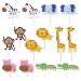 cyrank 14Pcs Farm Cupcake Topper Farm Animal Theme Cupcake Topper Cake Picks Decoration Cake Topper Party Decorations for Kids Birthday Baby Shower