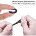 Haobin 20 Pair Silicone Anti-Slip Glasses Ear Hooks - Comfortable Protection for Sunglasses & Eyeglasses - Buy Online on GoSupps.com
